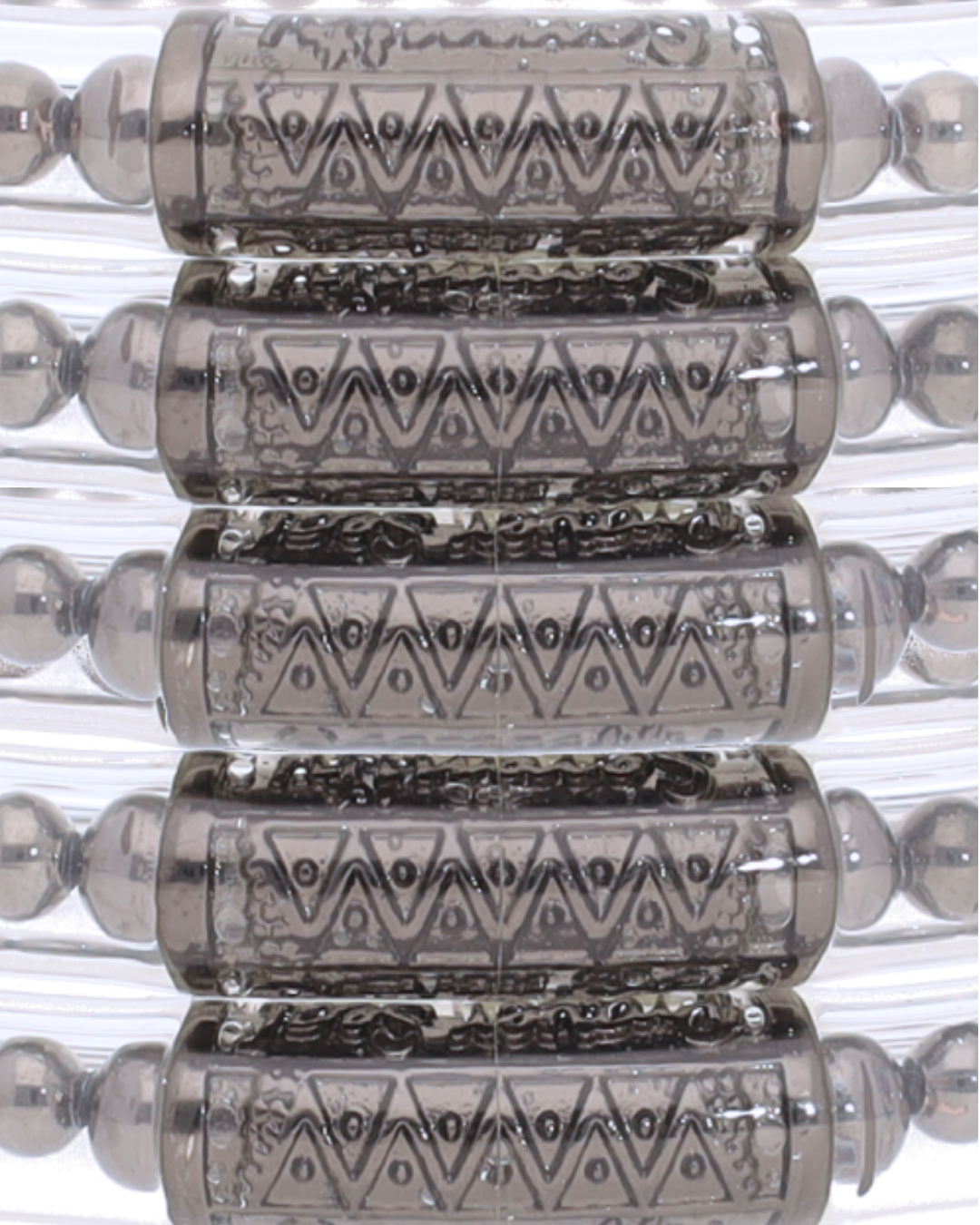BiBi Gunmetal All Weather Bangles | BuDhaGirl