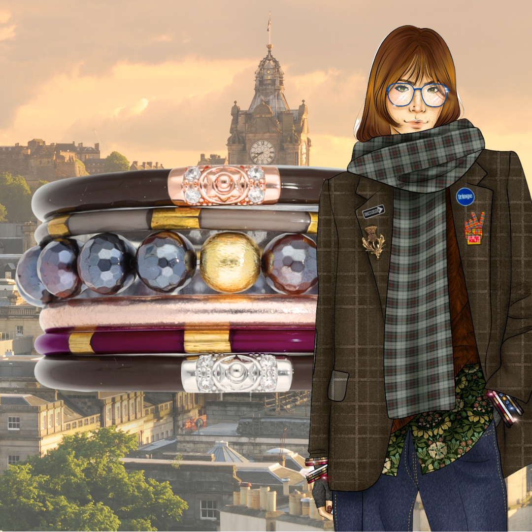 Edinburgh Heritage Luxe Global Bangle Stack of the Week | BuDhaGirl