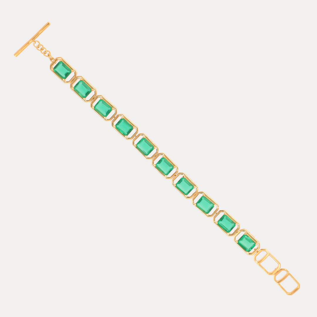 Emerald Margaux Bracelet | BuDhaGirl