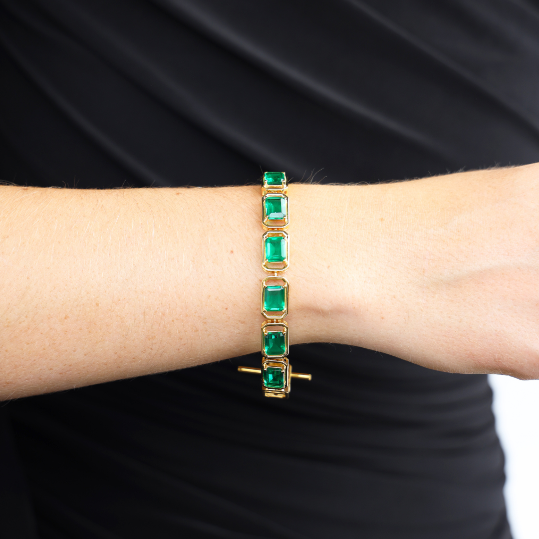 Emerald Margaux Bracelet | BuDhaGirl