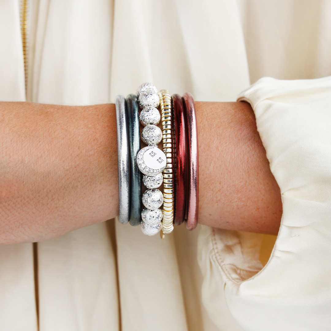 September Harvest Moon Bangle Bracelet Stack | BuDhaGirl
