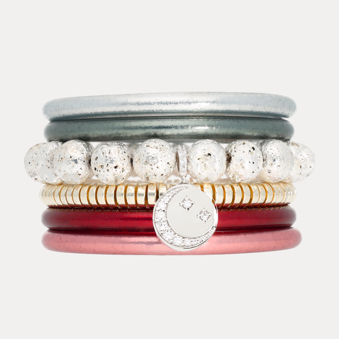 September Harvest Moon Bangle Bracelet Stack | BuDhaGirl