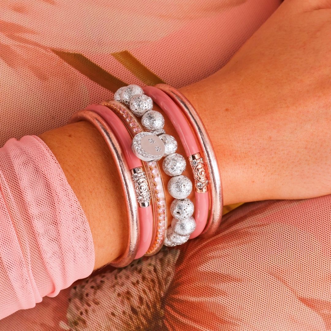 May's Full Moon Bangle Bracelet Stack - The Flower Moon Stack | BuDhaGirl