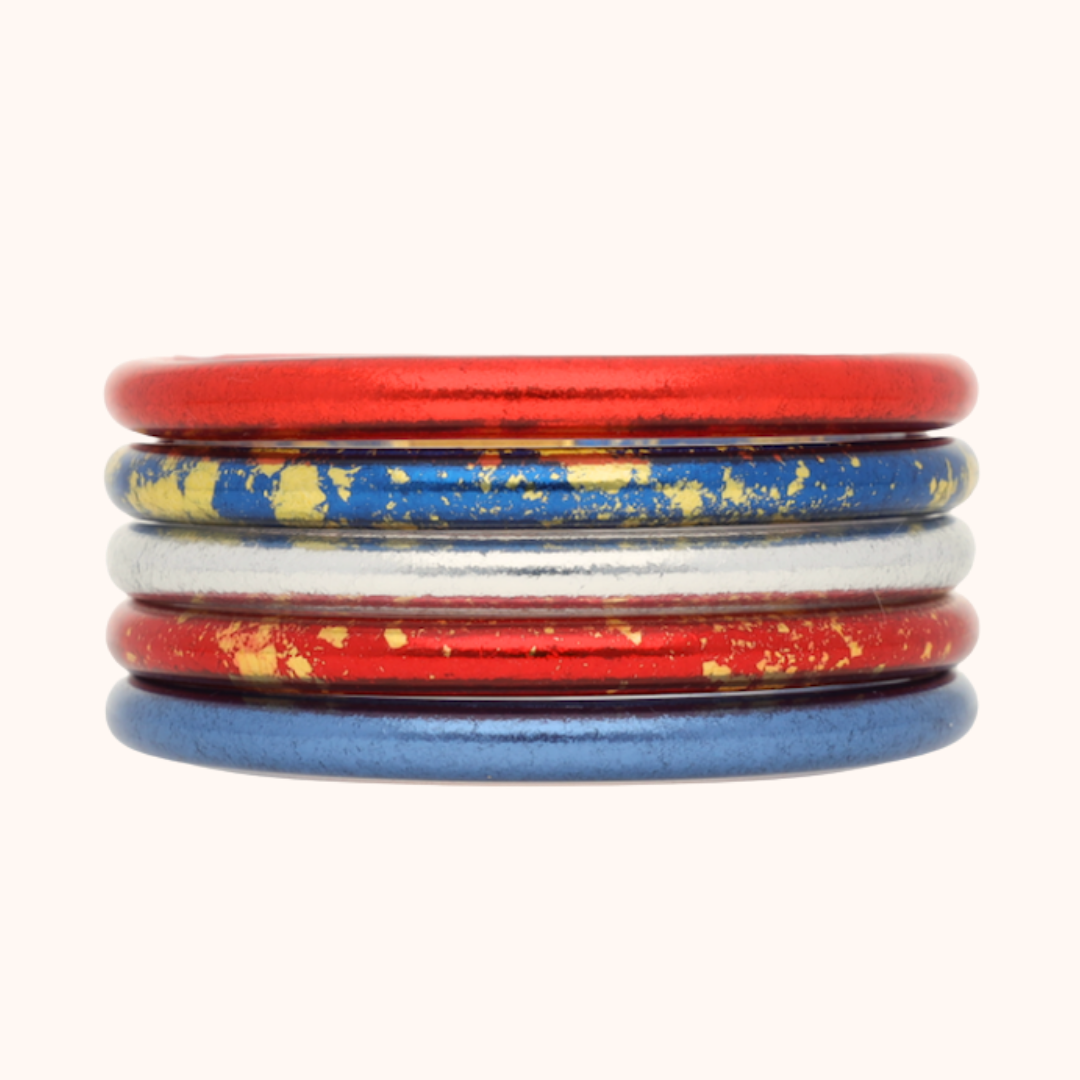 The Dallas Drama Bangle Bracelet Stack | BuDhaGirl