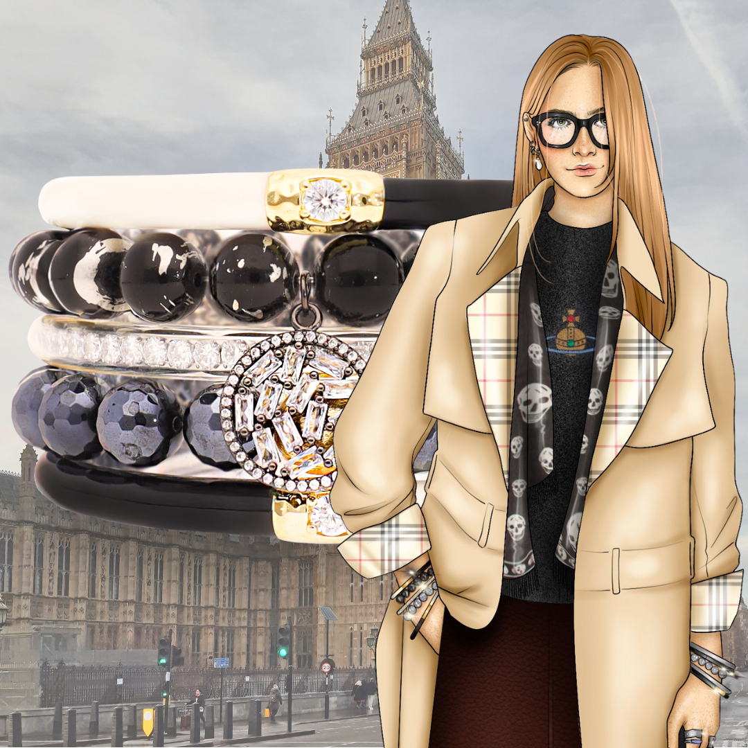 London Lavish Luxe Bangle Bracelet Global Stack of the Week | BuDhaGirl