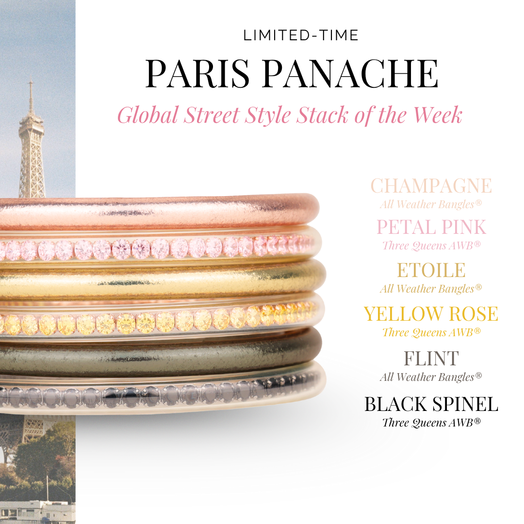 Paris Panache Luxe Bangle Bracelet Global Stack of the Week | BuDhaGirl