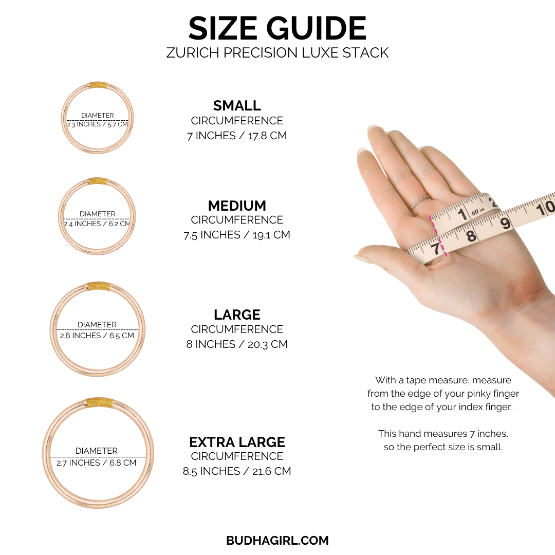 The Zurich Precision Luxe Bangle Bracelet Stack | BuDhaGirl