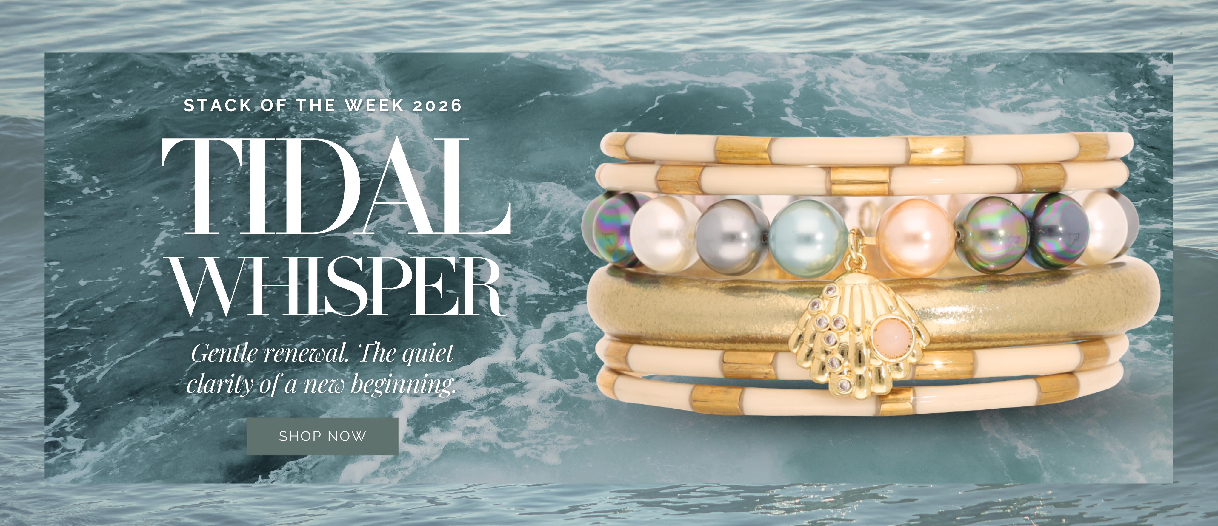 Tidal Whisper All Weather Bangles Stack of the Week