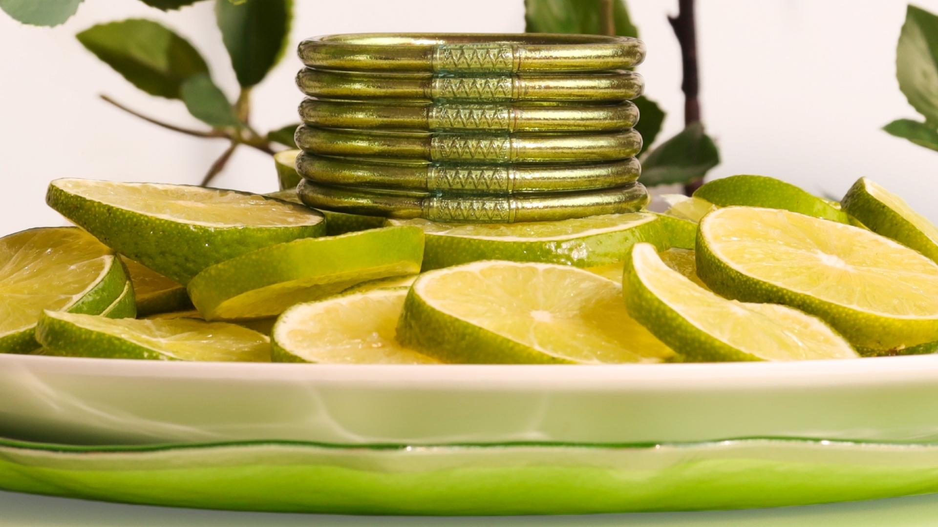 BuDhaGirl Limón Collection: Bangles, Bracelets, Rings, and Handbags