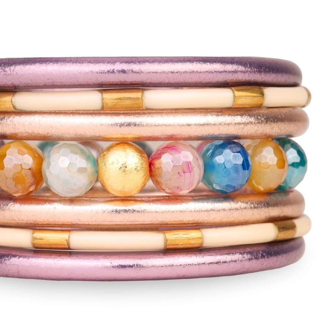 Barcelona Boho Bangle Bracelet Stack of the Week | BuDhaGirl