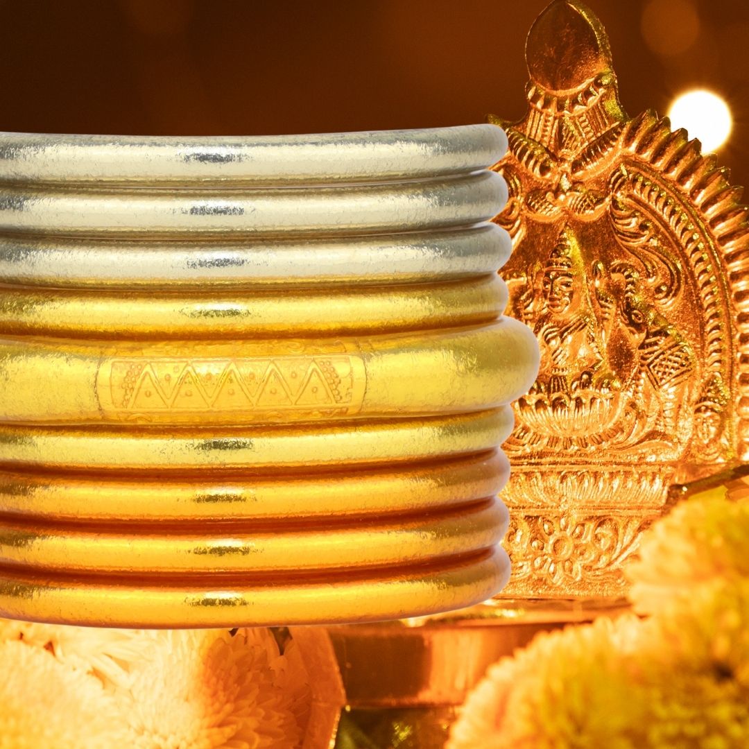 Diwali Bangle Bracelet Stack of the Week | BuDhaGirl