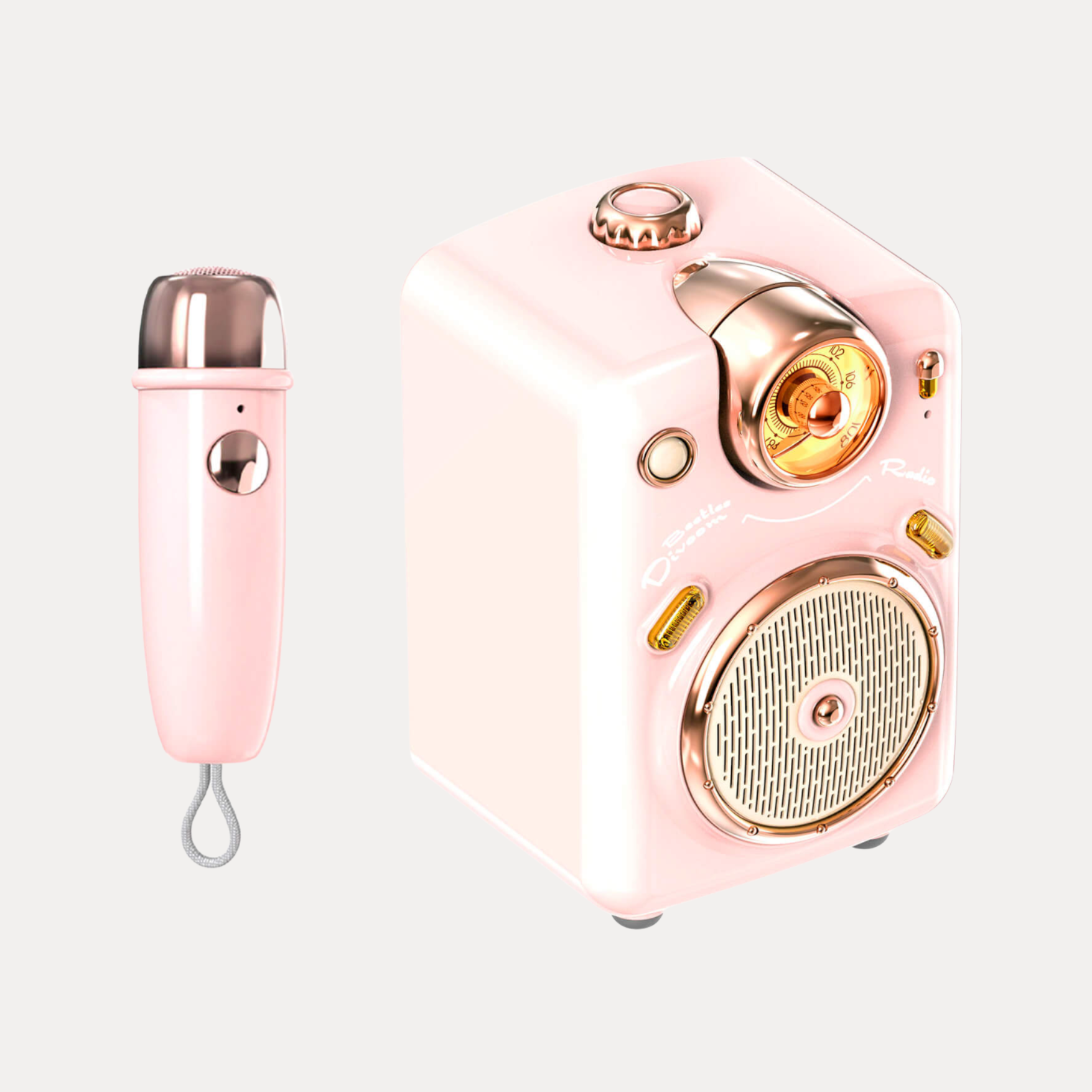 Divoom Fairy 2 Pink | Portable Karaoke Speaker | BuDhaGirl