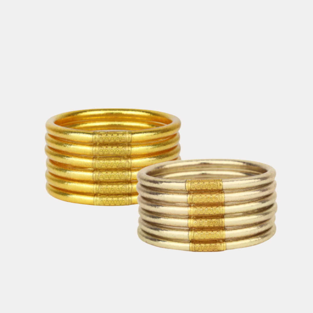 Gold__Etoile_All_Weather_Bangles_Bundle | BuDhaGirl