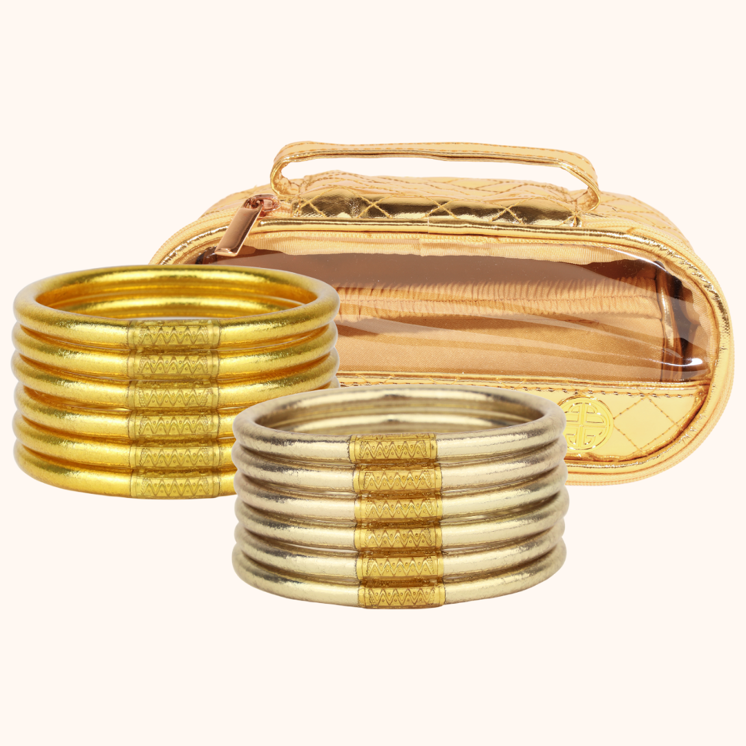 Gold & Etoile All Weather Bangles Bundle | BuDhaGirl