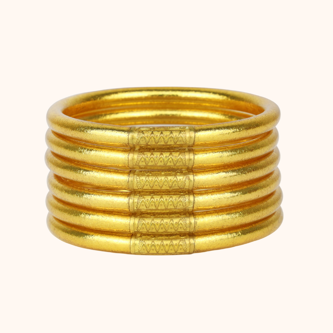 Gold & Etoile All Weather Bangles Bundle | BuDhaGirl