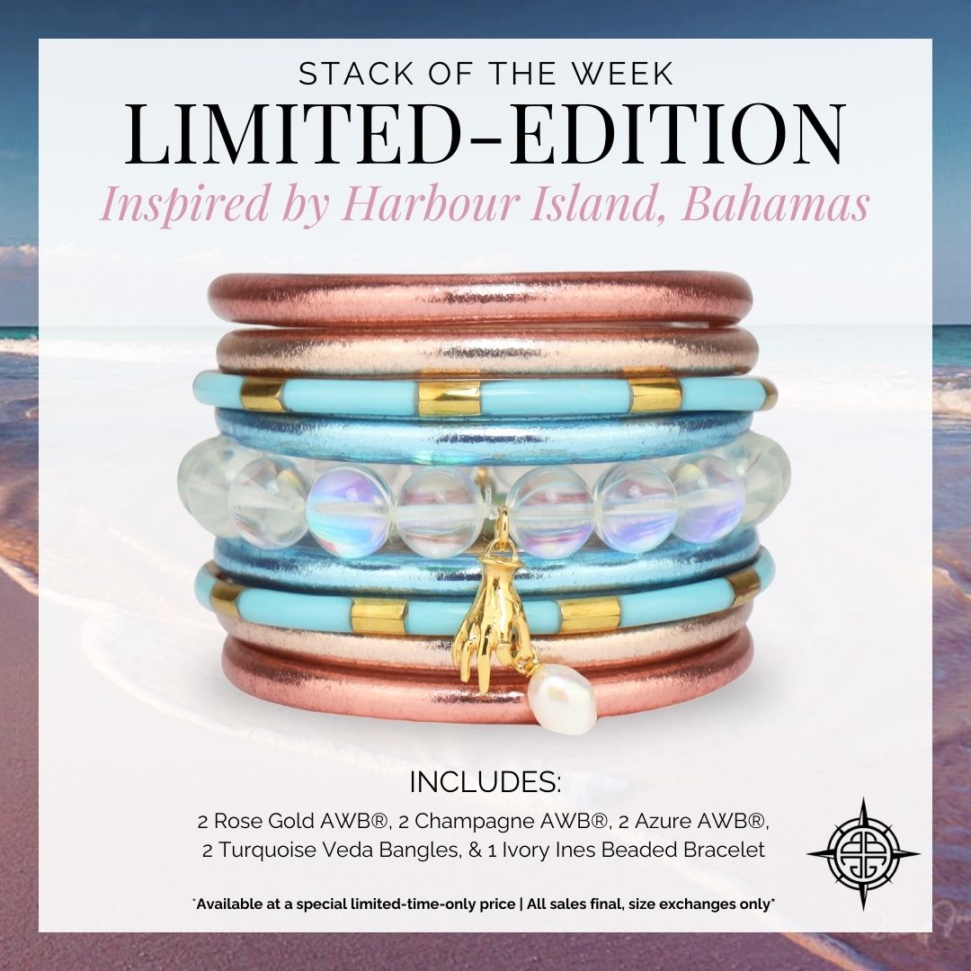 Harbour Island Bangle Bracelet Stack (Limited-Edition) | BuDhaGirl