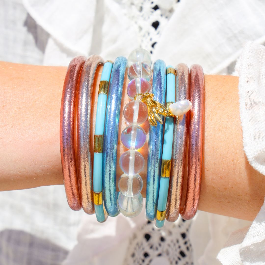 Harbour Island Bangle Bracelet Stack (Limited-Edition) | BuDhaGirl