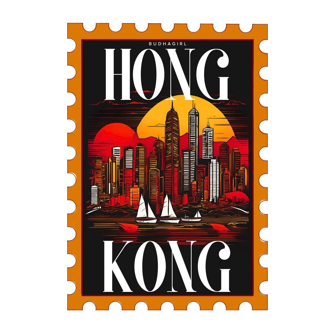 Stamp for Hong Kong Hustle Bangle Bracelet Stack of the Week | BuDhaGirl