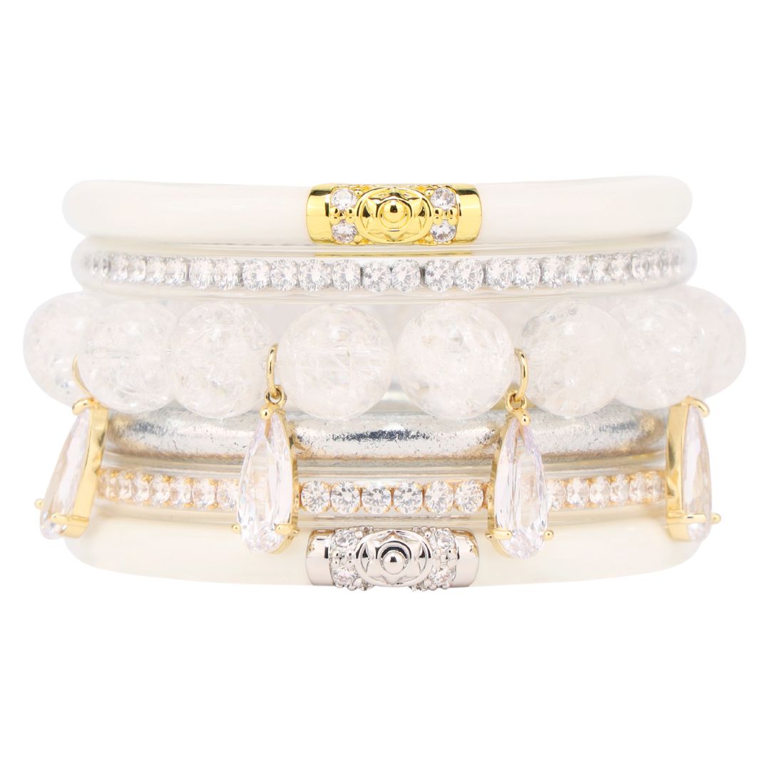 Icicle Bangle Bracelet Stack of the Week | BuDhaGirl