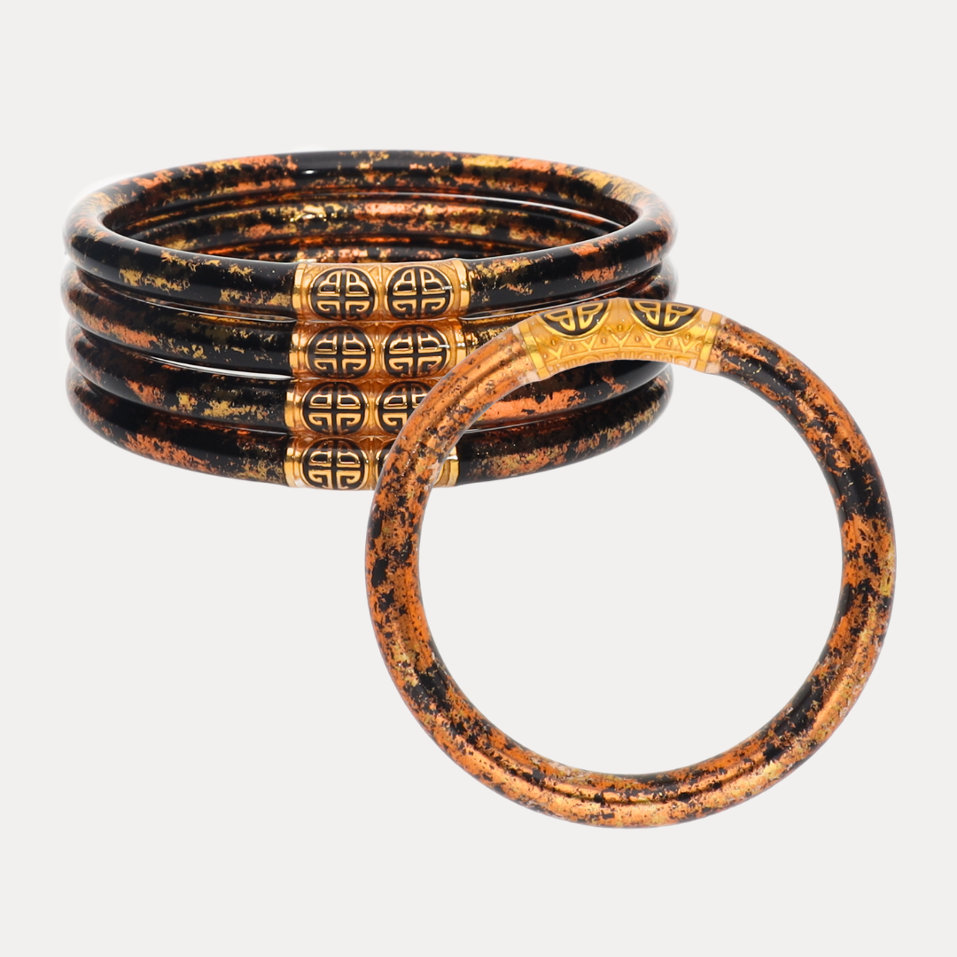 KOI Leopard All Weather Bangles Bundle | Bangles, Bracelets, Jewelry | BuDhaGirl