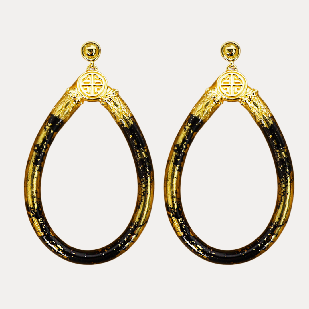 KOI Noir All Weather Earrings | BuDhaGirl