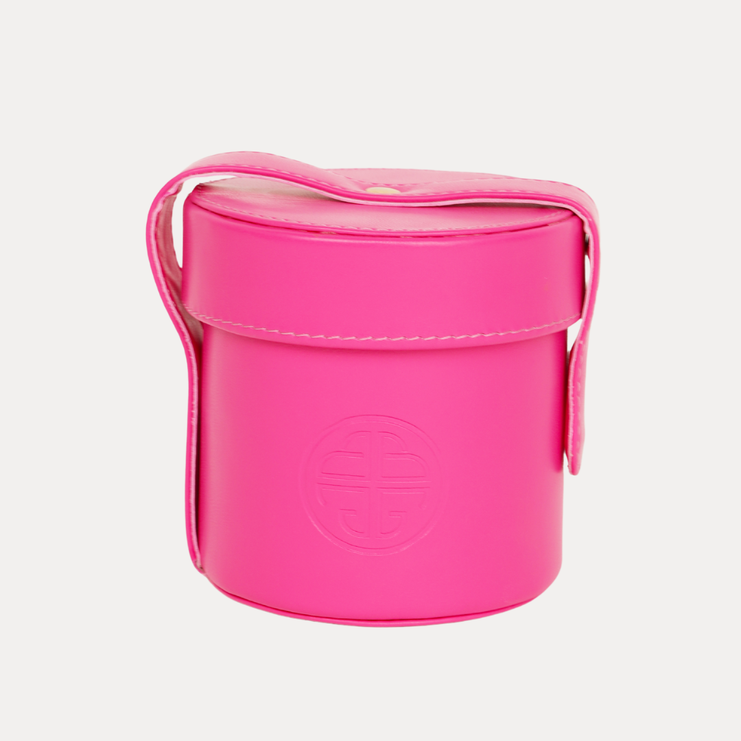 Pink Leather Canister | Bangles, Bracelets, Jewelry | BuDhaGirl