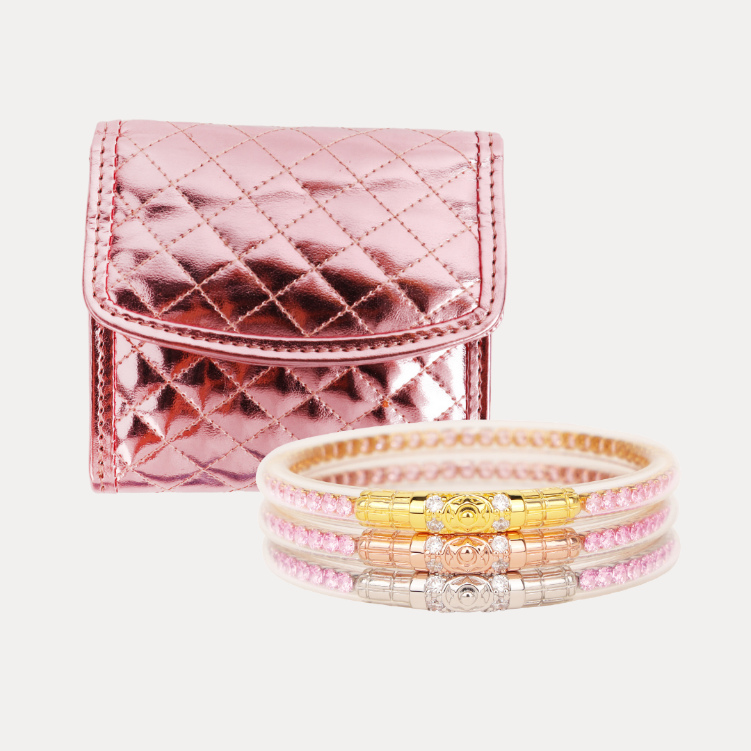 Pink Wallet Holiday Bundle | Bangles, Bracelets, Jewelry | BuDhaGirl