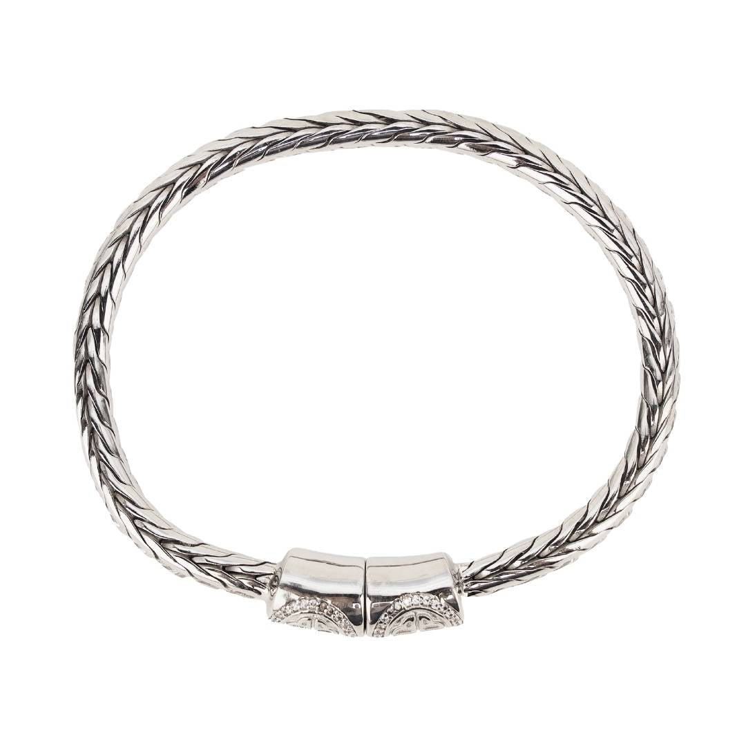 Silver Python Snake Chain Bracelet For Women | BuDhaGirl