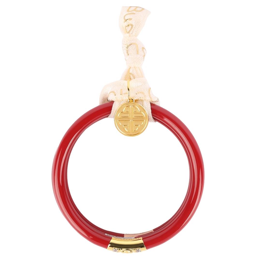 Three Kings All Weather Bangles® (AWB®) - Red | Bangle Bracelets for Women | BuDhaGirl