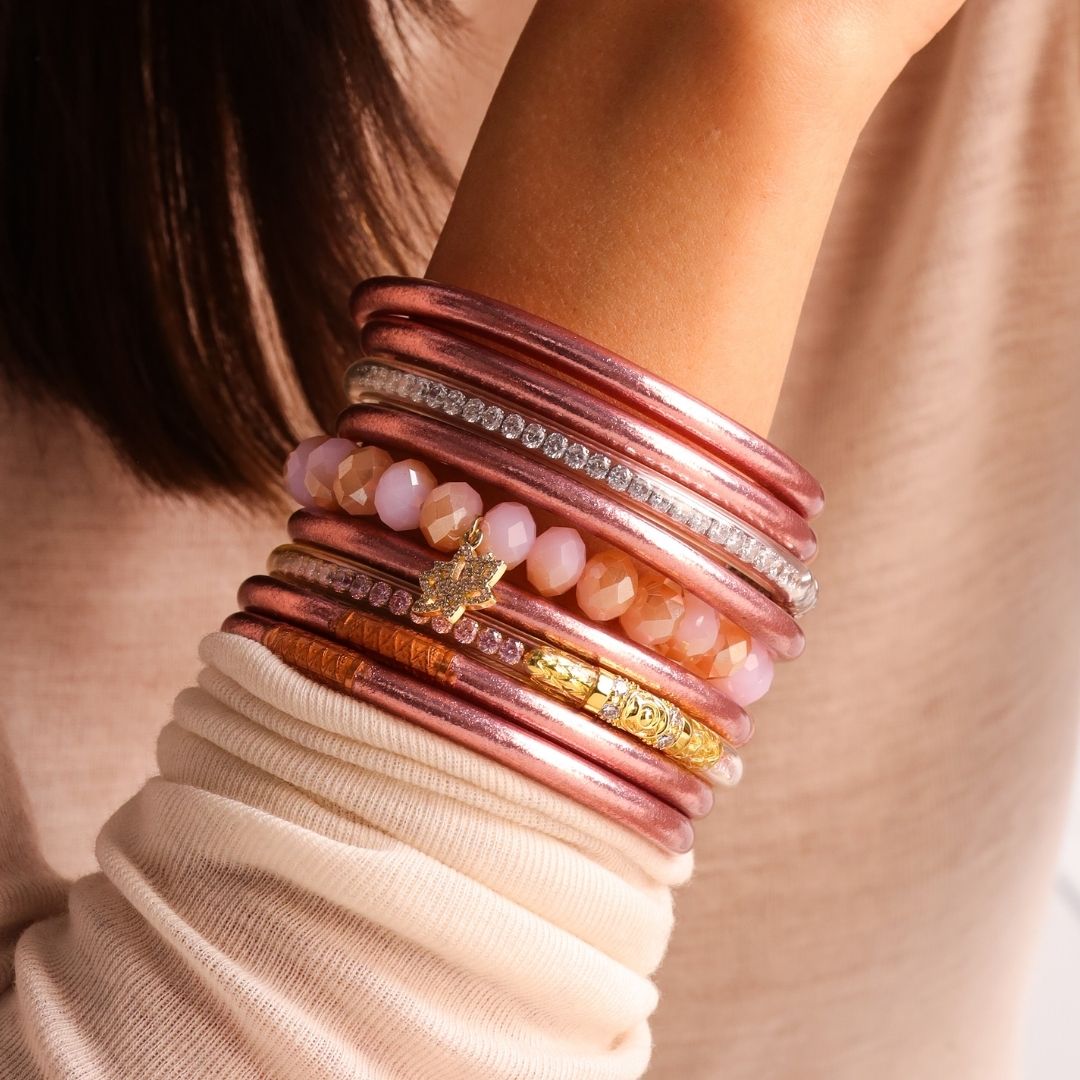 Evolution Stack of 6 - Rose Gold | BuDhaGirl