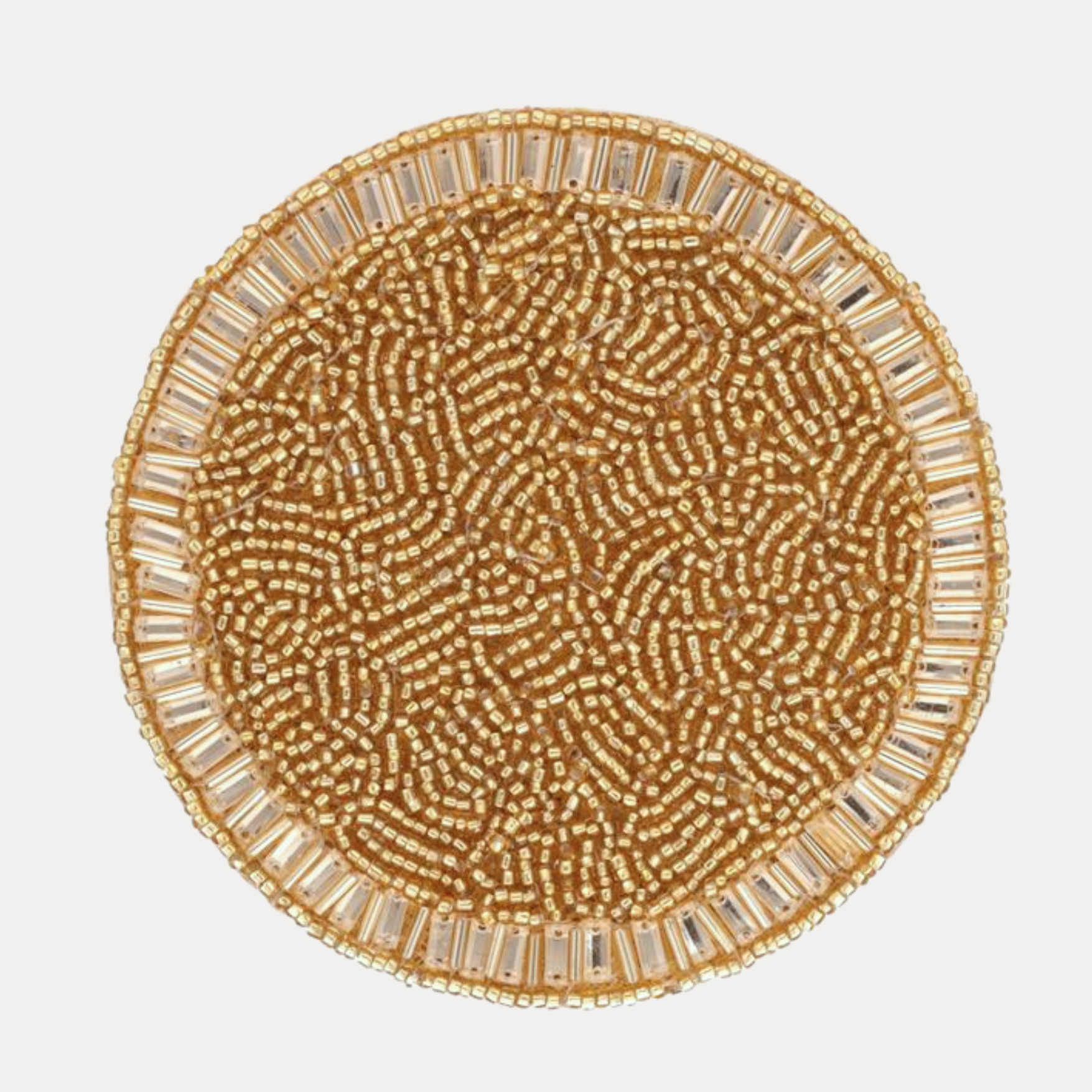 Silver & Gold Holiday Coasters | BuDhaGirl