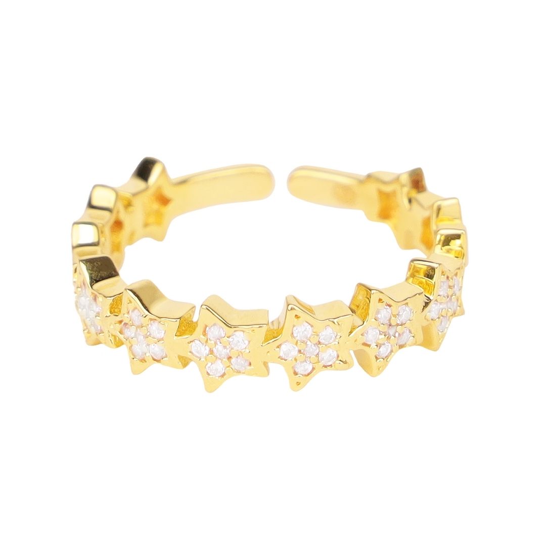 White Stars Are Bright Ring for Women | BuDhaGirl