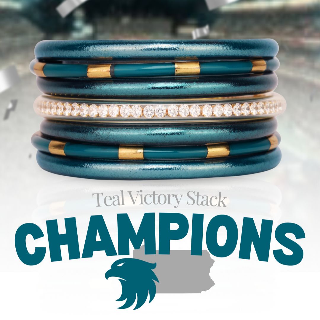 Teal Philadelphia Eagles Victory Stack | BuDhaGirl