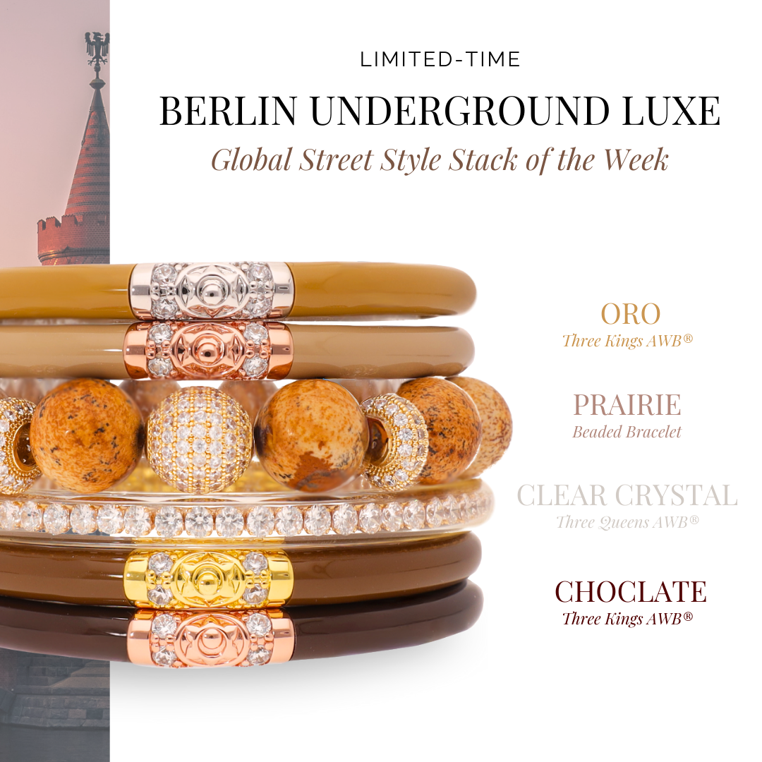 Berlin Underground Luxe Bangle Bracelet Stack of the Week | BuDhaGirl