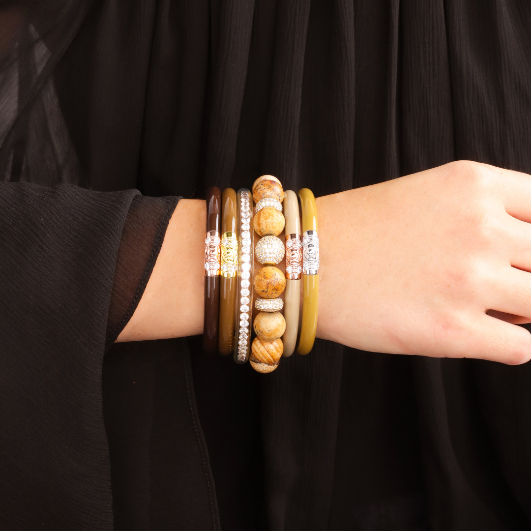 Berlin Underground Luxe Bangle Bracelet Stack of the Week | BuDhaGirl