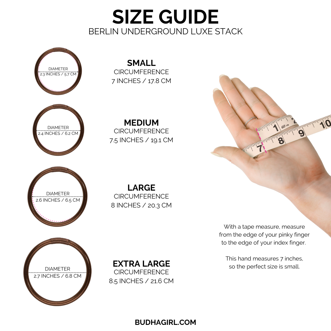 Berlin Underground Luxe Bangle Bracelet Stack of the Week | BuDhaGirl