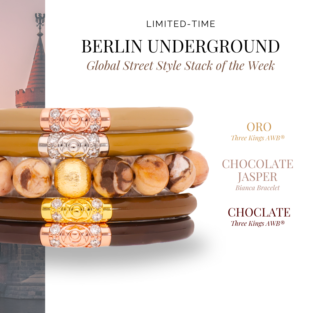 Berlin Underground Bangle Bracelet Stack of the Week | BuDhaGirl