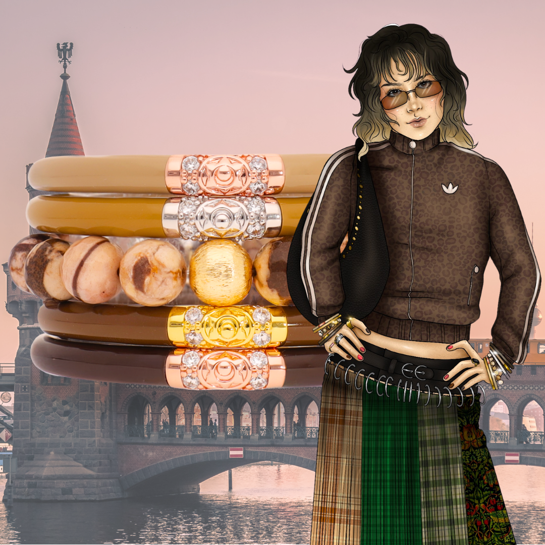 Berlin Underground Bangle Bracelet Stack of the Week | BuDhaGirl