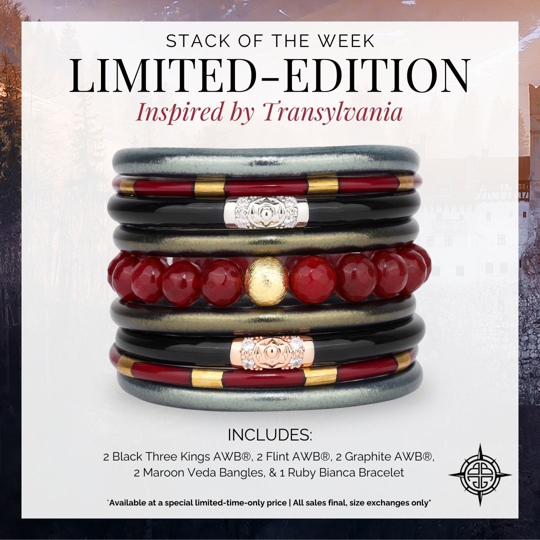 Transylvania Bangle Bracelet Stack of the Week | BuDhaGirl