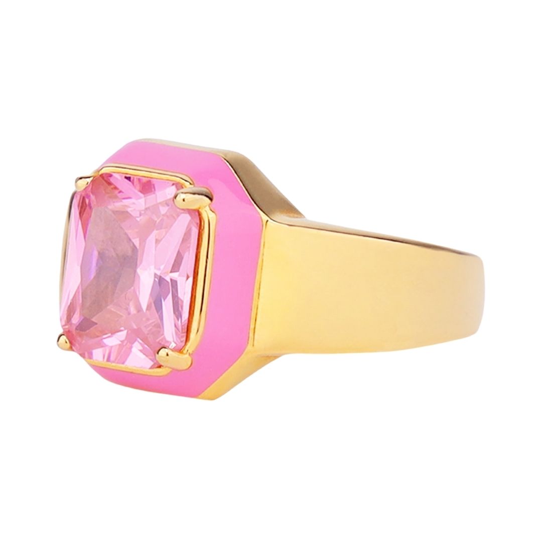 Cushion Ring - Pink