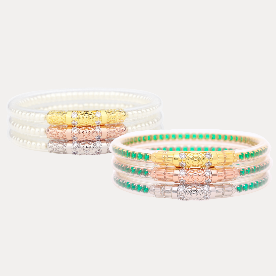 White Pearl & Emerald Three Queens AWB Bundle | BuDhaGirl