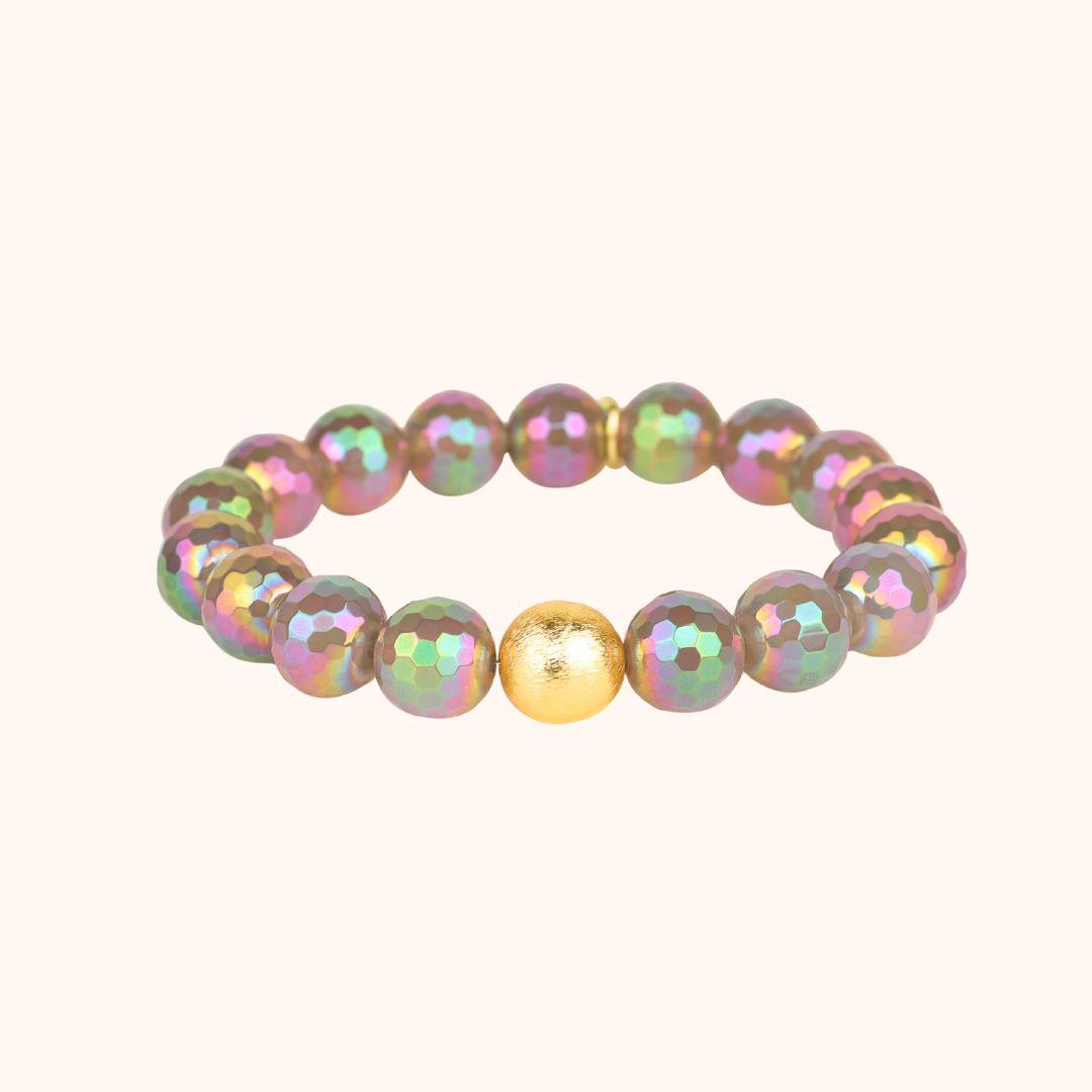 Mélange Beaded Bracelet - Veil